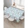 The tablecloth “Snow settlement”, rectangular, Saten, size 145x180 cm