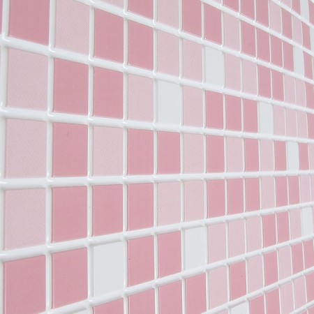 PVC mosaic panel pink 957x482 mm-2