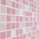 PVC mosaic panel pink 957x482 mm