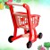Propeling trolley "Shoping" with products, 42 items