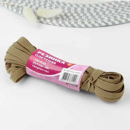 Blessing gum, 10 mm, 10 ± 1 m, mustard color No. 130