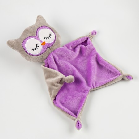 Gift set: comfort+plaid "Owl"-6