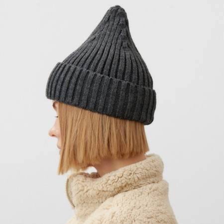 Women's hat minku, gray color, 56-58 rr-3