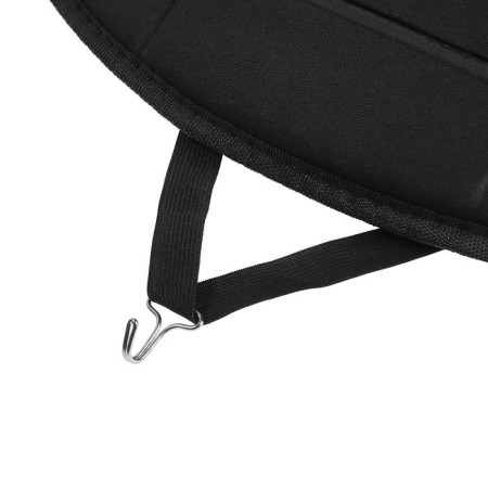 Torso heated cape, 12 V, regulator, 95 × 50 cm, wire 130 cm, black-7