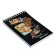 Notepad A6 80 sheets in a cage, on the crest "Anime Hero", cover coated cardboard, UV-lak, block 65 g/m2