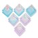 Sanding Women's Ethel "Tenderness" 30*30 cm, (set 12 pcs), Fig. Mix, 100% HL