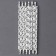 Tubes for the football cocktail, set of 12 pcs., White color