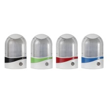 A nightlight with a light sensor, 4_LED x 1 W, 9 cm b (220V) plastic mix risalux