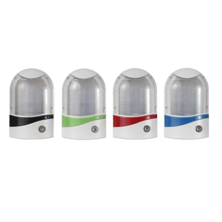 A nightlight with a light sensor, 4_LED x 1 W, 9 cm b (220V) plastic mix risalux