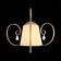 Wall lamp EVOLUCE. SL177.201.01. Azzurro. 1x40 W, E14, 40x32 cm, golden color