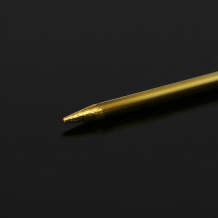 The base "brooch-igla" l = 5 cm, platform is 1.5 cm (set of 5 pcs.), Color gold-2