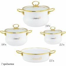 Lenardi miguel dishes set, 7 items