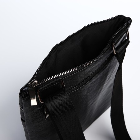 Male bag, terra dever, black color-4