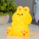 Night "Bunny" LED 2W from 3xlr44 batteries yellow 7x9x11 cm Risalux