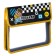A5 notebook folder (240 x 205 x 40 mm), with Velcro valve, plastic/textiles, Hatber "Vlad A4"