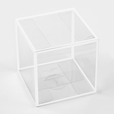 Gift PVC, packaging, “lines”, 12 x 12 x 12 cm-1