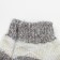 Nosk children's woolen shortened, white/gray color, size 16-18