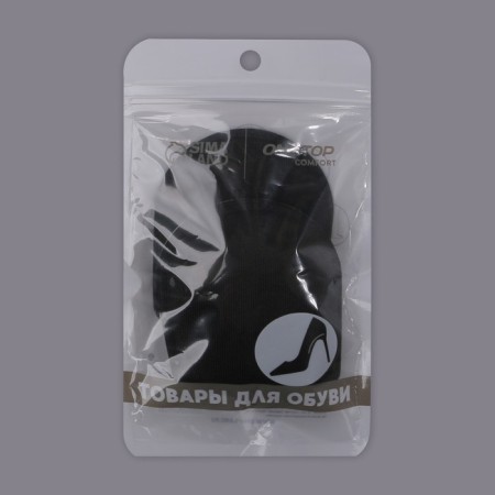 Shoes for shoes, adhesive base, 8.3 × 6.5 cm, steam, black color-9
