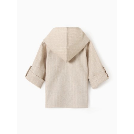 Children's Minaku shirt, beige color, height 92-98 cm-3