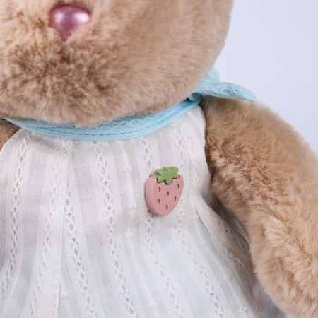 Soft toy "Little Friend", bunny in a dress, color mix-6