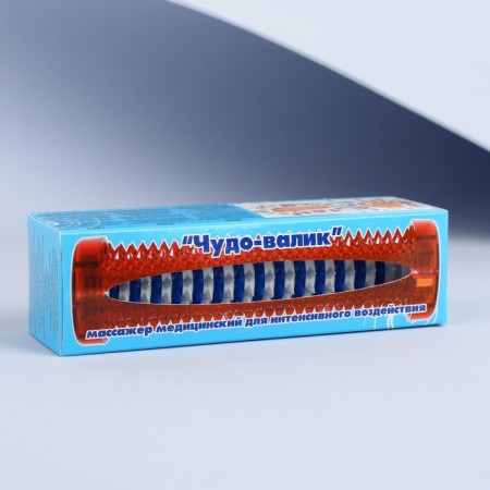 Massager "Miracle Pale", 14 × 3.7 cm, white/blue color-8