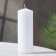 Candle - cylinder, 5x15 cm, 14 hours, white