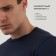 Rashgard male with DL. sleeve, basic, size XXL (54), blue color