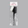 Comb - brush for staining, 20.5 × 7 cm, black color