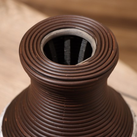 Wicker vase 15x15x20 cm (+/- 5 cm)-1