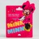 Manicure set. Nail stickers, Minnie Mouse