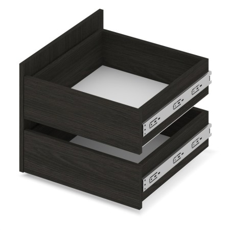 A set of two drawers Stone, 476x500x361 Wenge