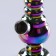 Bong, H-13 cm, "chameleon", glass