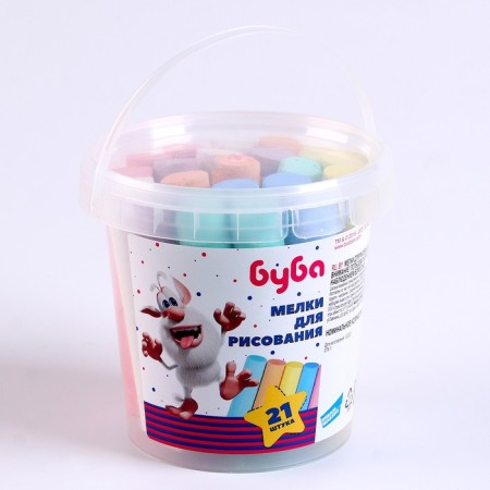 A set of small ones for drawing "Buba", 21 pcs.