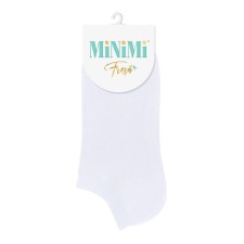 Women's socks shortened Mini Fresh, size 39-41, Bianco color