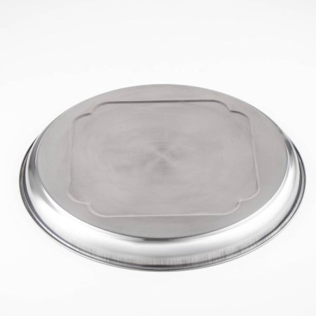 Stainless steel tray “butterfly”, 40.5 × 3 cm, silver color-2