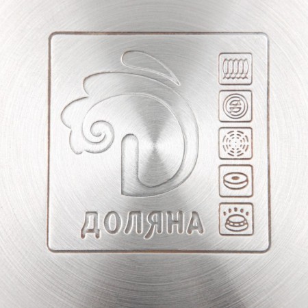 A stainless steel pan “Werner”, 2.5 l, D = 18 cm, with a lid-5