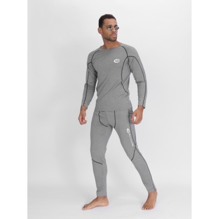 Thermal underwear is male, size 52-54, the color is light gray-1