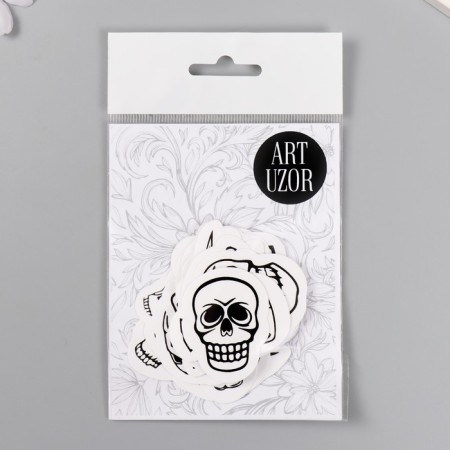 Stickers Stickers for Scrapbooking "Skull" 9-354-3