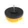 Nozzle brush to the screws of tundra, d = 100 mm, height 25 mm, hexagonal shank