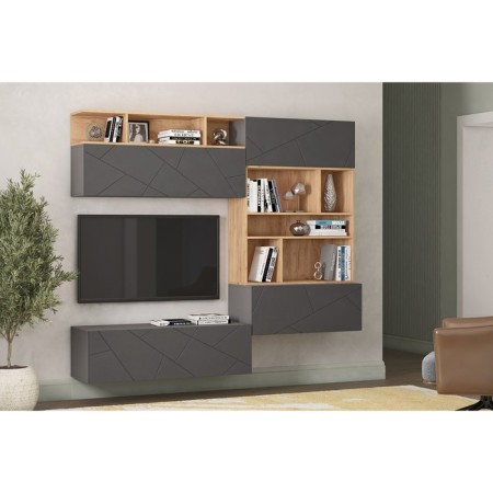 Sherlock Tumbling, 902 × 410 × 350 mm, 1 door, chipboard graphite gray / MDF graphite-2
