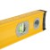 Level aluminum magnetic tundra, milled, ergonomic pens, 3 eyes, 1200 mm