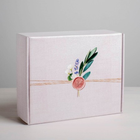 Gift folding box, packaging, "eco", 27 x 21 x 9 cm-2