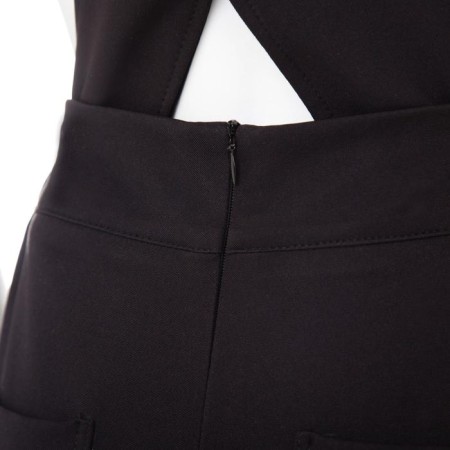 Women's pants Minaku: Casual Collection Black Black, Rr. 48-9