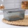 Container for freezing and storage of products "Crystal", 1.3 l, 18 × 12.5 × 8 cm, black color black