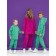 Children's sweatshirt, height 104 cm, green color