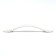 Tundra handle Light, m/o 96 mm, white, with a golden insert