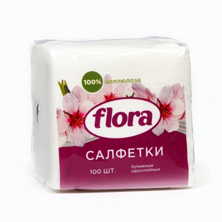 Paper napkins, 24x24 cm, 100 pcs, white-4