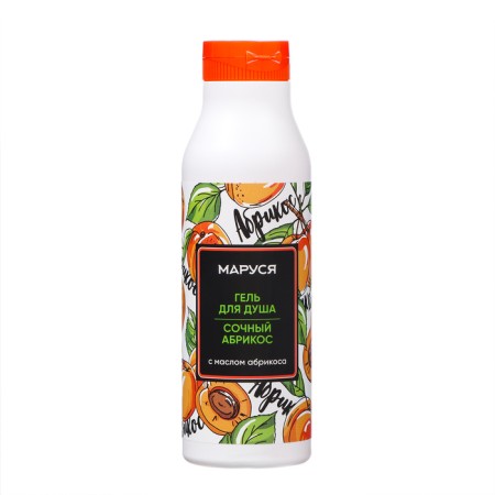 Marussia shower gel with apricot oil, 400 ml