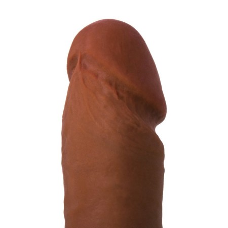 Toyfa Realstick Elite Mulatto phallimitator, realistic, on suction cup, mulatto, 16 cm-4