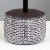 Dorotheeta table lamp E14 40W chocolate-white 18x18x32 cm Risalux